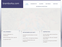Tablet Screenshot of bramborka.com